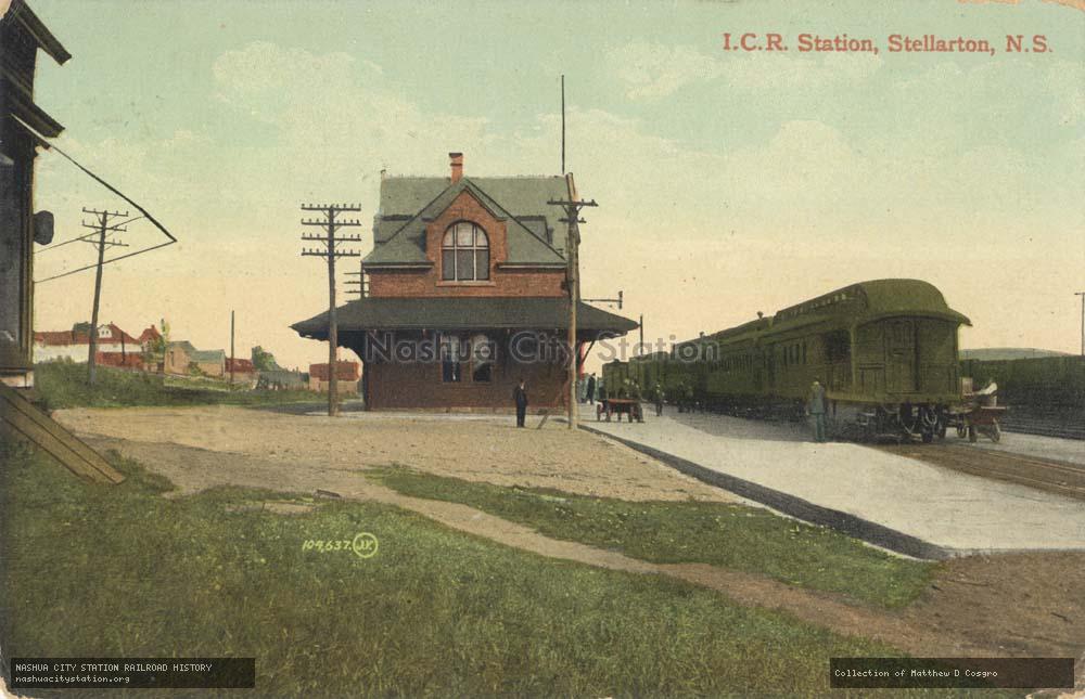 Intercolonial Railway Station, Stellarton, Nova Scotia